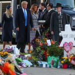 Pittsburgh synagogue shooting: Donald Trump as consoler draws protests